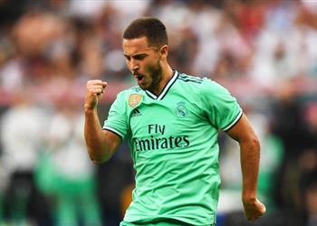 فيديو هازارد يسجل أول أهدافه ويقود ريال مدريد لفوز على ريد بول سالزبورج