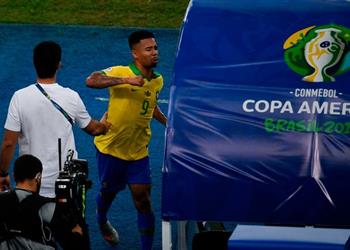 الكونميبول يعلن عقوبة جيسوس بعد طرده بنهائي كوبا أمريكا