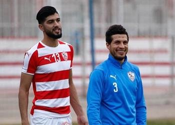 مران الزمالك انتظام فرجاني وحامد وتأهيل عبد الله جمعة