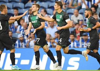 كراسنودار الروسي يتأهل على حساب بورتو للدور المؤهل لمرحلة المجموعات بدوري الأبطال