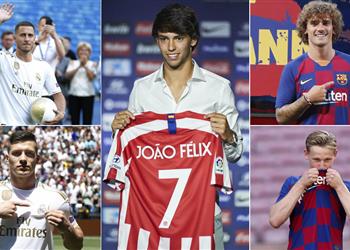 أتلتيكو مدريد يتفوق على برشلونة وريال مدريد متصدر ا مبيعات الليجا