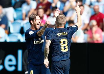 بالفيديو ريال مدريد يفتتح مشواره بالدوري الإسباني بثلاثية في شباك سيلتا فيجو