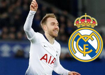 ريال مدريد يستعد لضم إريكسن من توتنهام في الوقت القاتل بالميركاتو الصيفي