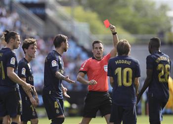 ريال مدريد يقدم التماس ا على طرد مودريتش أمام سيلتا فيجو