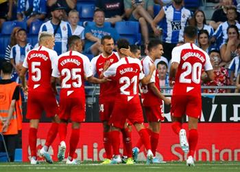 الانتصار الأول للوبيتيجي فيديو ريجيلون يتألق ويقود إشبيلية لتخطي إسبانيول في الليجا