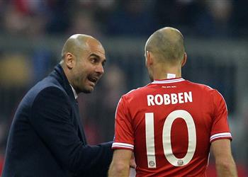 متجاهلا مورينيو وفان جال روبين بيب جوارديولا أفضل مدرب عملت معه