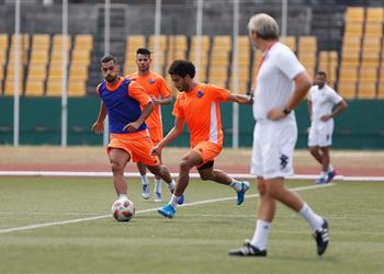 بيراميدز يخوض أولى تدريباته في الكونغو استعداد ا للنجمة بالكونفدرالية