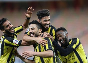 بالفيديو الاتحاد يتعادل إيجابي ا مع الرائد فى الشوط الأول بالدوري السعودي