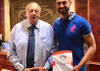 المقاصة يعلن تمديد عقد أحمد عادل عبد المنعم لمدة موسمين