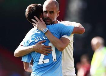 جوارديولا مواجهة بورنموث كانت صعبة وسيلفا أحد أفضل اللاعبين على الإطلاق