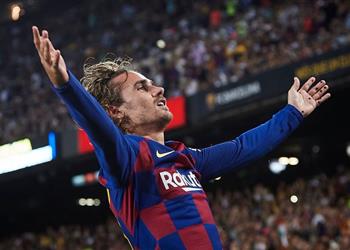 بالفيديو جريزمان يتألق ويقود برشلونة للفوز على ريال بيتيس بخماسية في الليجا