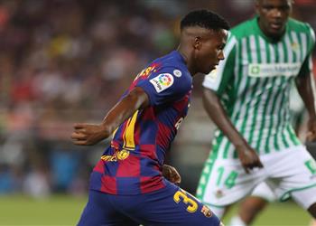 فاتي معلق ا على ظهوره الأول مع برشلونة لا أصدق ذلك وكنت متوتر ا