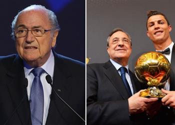 بلاتر بيريز هددني بسبب تصريحاتي عن رونالدو وميسي في 2013