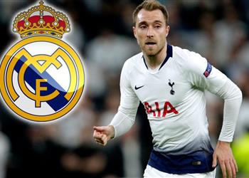 تجاهل ريال مدريد ي جبر إريكسن على البقاء مؤقت ا مع توتنهام