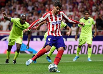 الإصابة تبعد موراتا عن أتليتكو مدريد في مواجهة إيبار