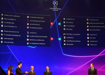 تعرف على مواعيد مباريات دور المجموعات من دوري ابطال اوروبا