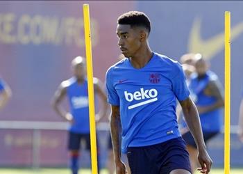 رسمي ا برشلونة ي علن إصابة جونيور فيربو