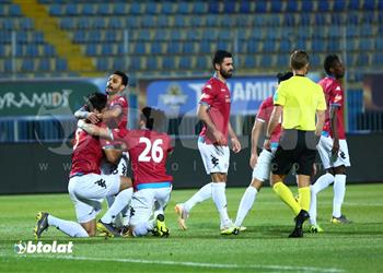 بالفيديو أنطوي يقود بيراميدز للفوز على حرس الحدود بثنائية والتأهل إلى نصف نهائي كأس مصر