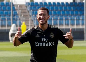 هازارد يعود لتدريبات ريال مدريد قبل مباراة فياريال في الليجا