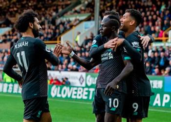 بالفيديو محمد صلاح يصنع هدف ا في انتصار ليفربول على بيرنلي بثلاثية في البريميرليج