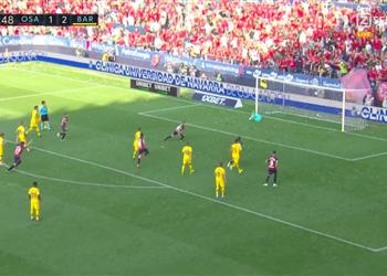 بالفيديو توريس يسجل مجددا ويتعادل لأوساسونا قبل دقائق من النهاية