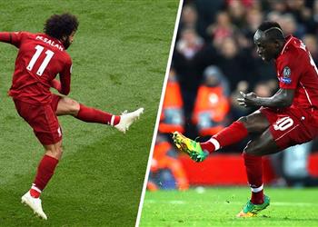 رغم أزمتهما أمام بيرنلي ماني يتصدر مع محمد صلاح قائمة الأكثر تسجيل ا للأهداف في ليفربول