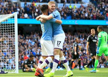 دي بروين الموسم لا يزال طويل ا وآمل ألا يغيب لابورت كثير ا عن مانشستر سيتي