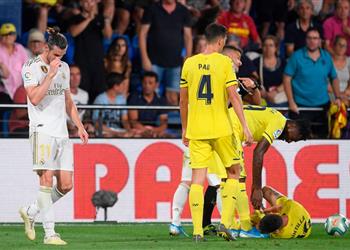 جاريث بيل يحصل على بطاقة حمراء أمام فياريال