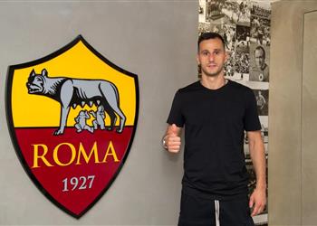 رسميا روما يتعاقد مع كالينيتش مهاجم أتلتيكو مدريد