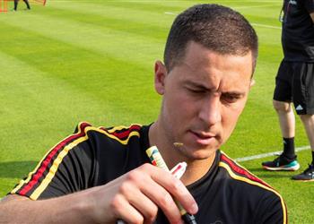 الإصابة تجبر مارتينيز على استبعاد هازارد من قائمة المنتخب البلجيكي