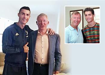 فيرجسون يوجه رسالة لرونالدو كان من دواعي سروري العمل معك