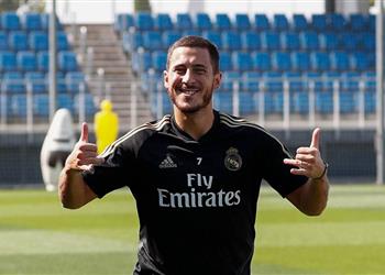 خبر سار عن هازارد في تدريبات ريال مدريد