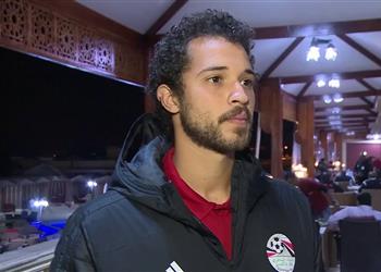 عمر رضوان هدفنا التتويج بأمم إفريقيا والجماهير تحفزنا ولا تضغطنا