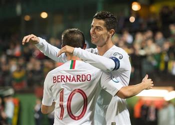 بيرناردو سيلفا كل شيء مع كريستيانو رونالدو يصبح أسهل