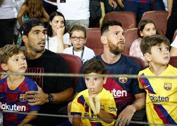 ميسي ماتيو لم يحتفل بهدف بيتيس أمام برشلونة وأنتونيلا هي كل شيء بالنسبة لي