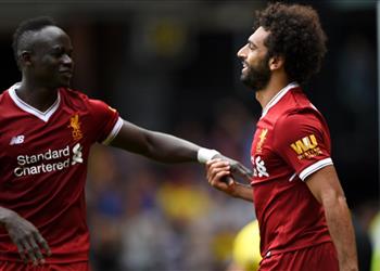 محمد صلاح يقدم دليل ا قوي ا على انتهاء أزمته مع ساديو ماني