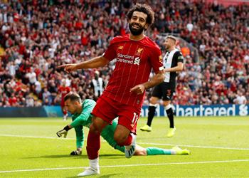 بعد كعب رائع من فيرمينو فيديو محمد صلاح يسجل الهدف الثالث لليفربول أمام نيوكاسل