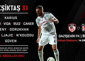 النني أساسي في تشكيل بشكتاش لمواجهة غازي عنتاب