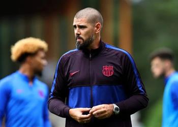 بعد إهانته للحكم طرد فالديز في أول مباراة كمدرب لشباب برشلونة