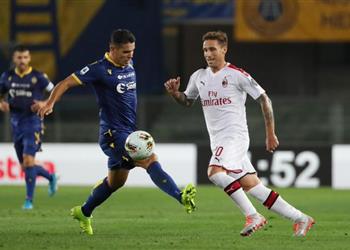 ميلان يهزم هيلاس فيرونا بهدف دون رد في منافسات الكالتشيو