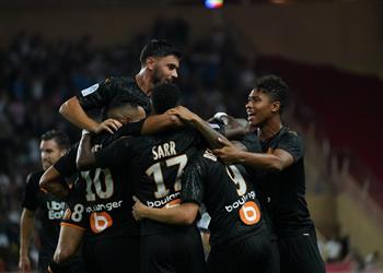 بالفيديو في مباراة مجنونة موناكو يقلب الطاولة على مارسيليا ويفوز بأربعة أهداف مقابل ثلاثة