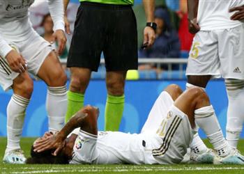 بعد إصابته تقارير تكشف عن مدة غياب مارسيلو المتوقع من مباريات ريال مدريد