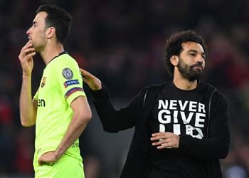 بوسكيتس محمد صلاح الأقرب لمنافسة ميسي على الكرة الذهبية ويرشح سيتي للفوز بدوري الأبطال