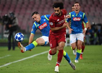 ماذا قدم محمد صلاح في مسيرته أمام نابولي قبل مباراة ليفربول اليوم بدوري أبطال أوروبا