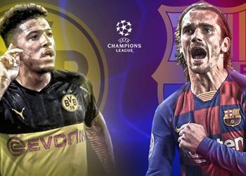 ميسي وفاتي وجريزمان 3 غايات مختلفة لثلاثي برشلونة ضد دورتموند اليوم في دوري أبطال أوروبا