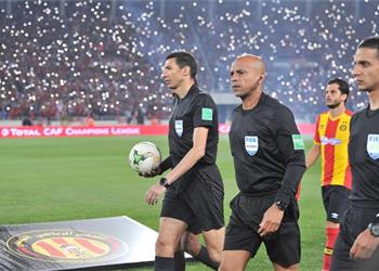 جهاد جريشة يدير مباراة النجم الساحلي وشباب الأردن في البطولة العربية