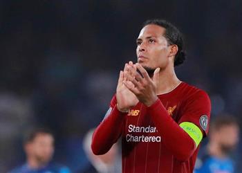 فان ديك يوجه رسالة لجماهير ليفربول بعد الخسارة من نابولي في دوري أبطال أوروبا