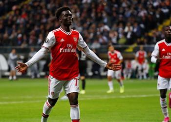 بالفيديو آرسنال يتجاوز فرانكفورت بثلاثية في الدوري الأوروبي