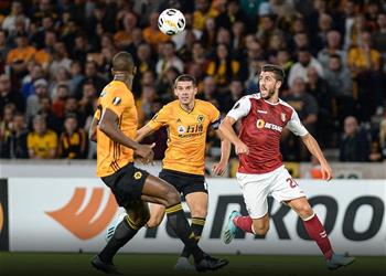 فيديو سبورتينج براجا يتخطى وولفرهامبتون بالدوري الأوروبي في غياب أحمد كوكا