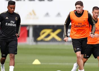 قبل مباراة إشبيلية فالفيردي يعود إلى تدريبات ريال مدريد
